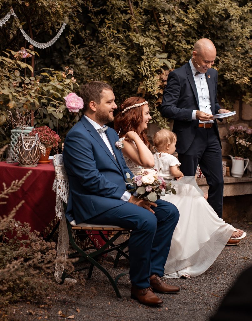 freie Hochzeit mit Kind Foto: Lisa Hielscher Familie mit Kind Hielscher